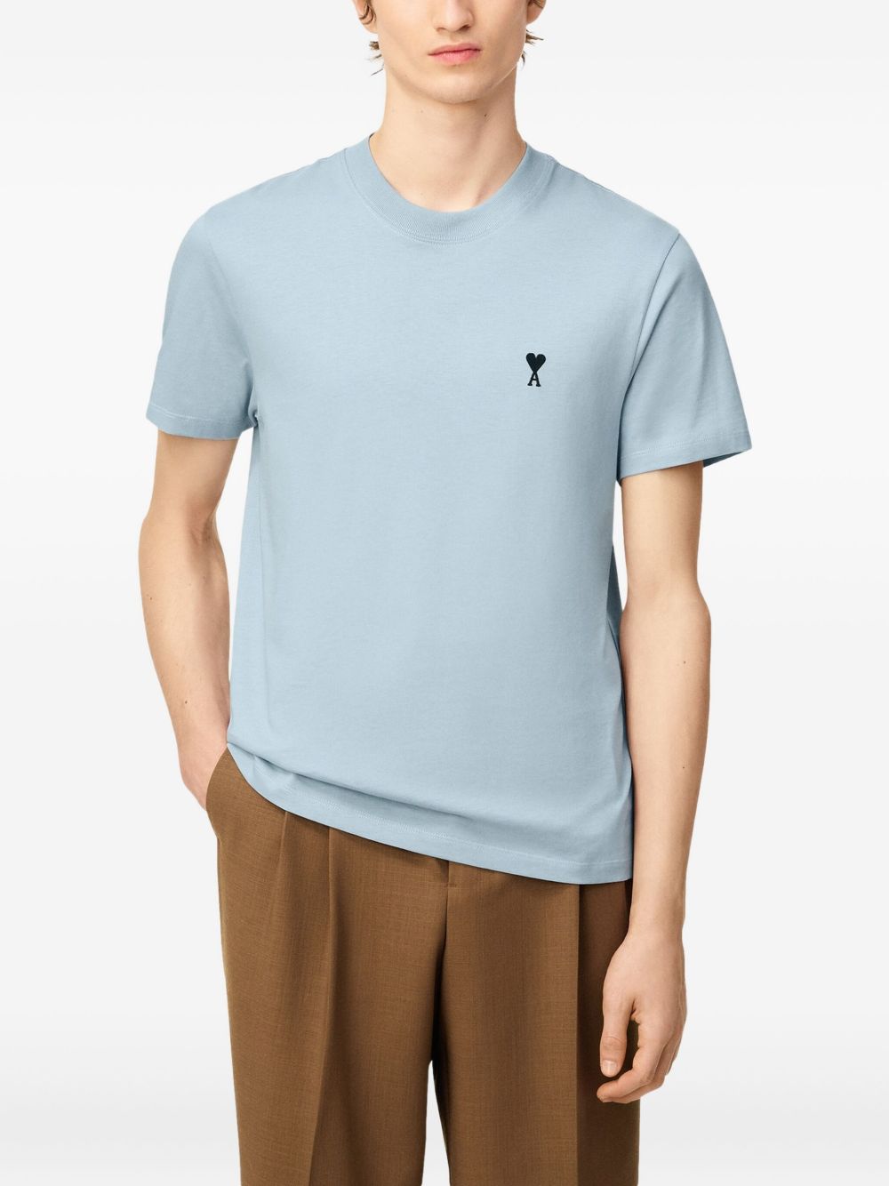 AMI PARIS Men's Cotton T-Shirt - HTS346