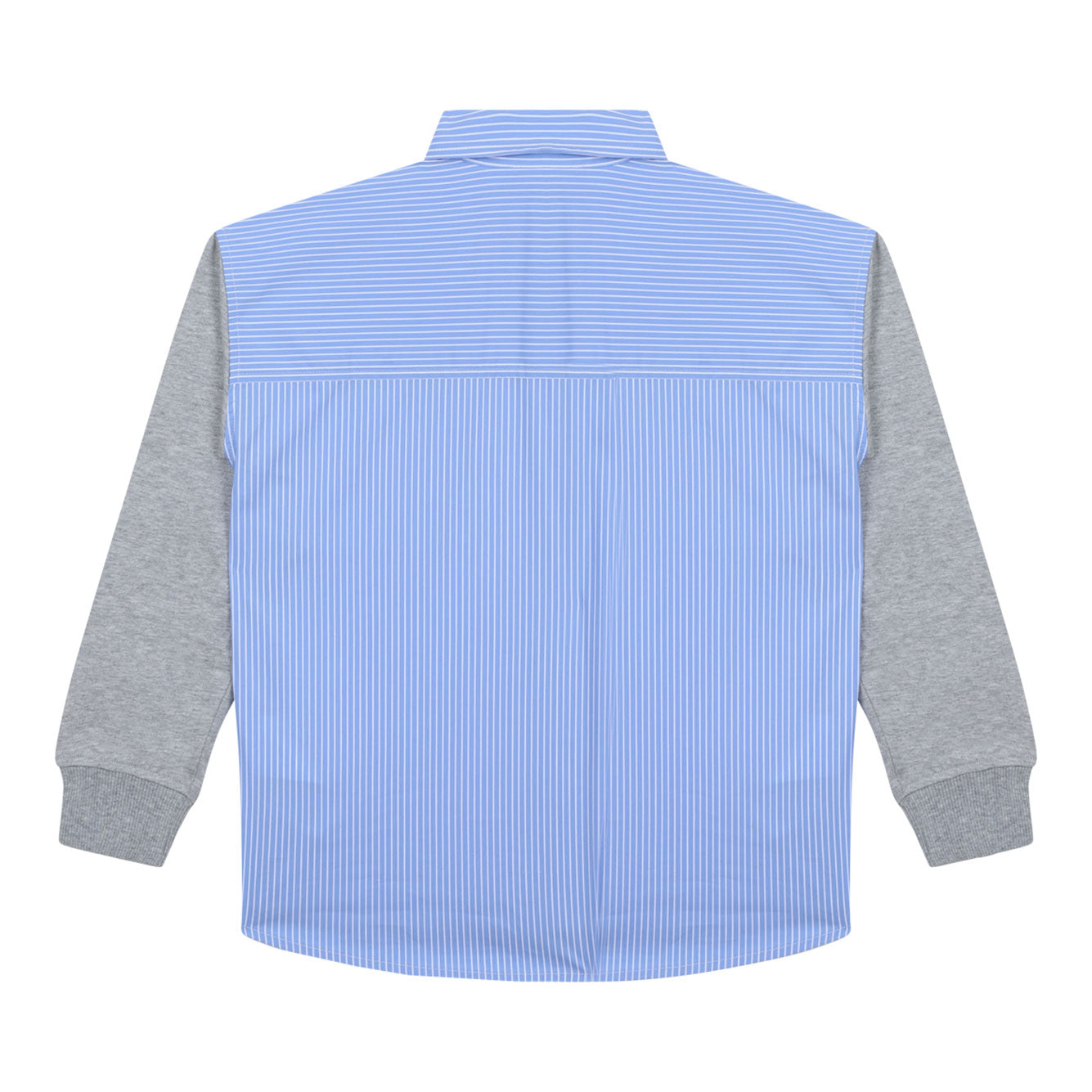 MOSCHINO KIDS Girls' Striped Cotton Shirt for FW24