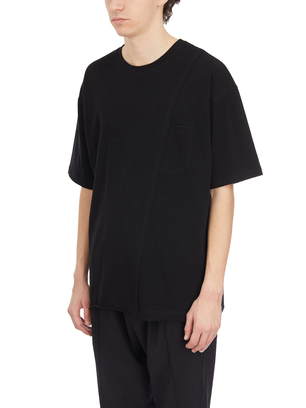 ISABEL BENENATO Oversized Pocket T-Shirt - Size M