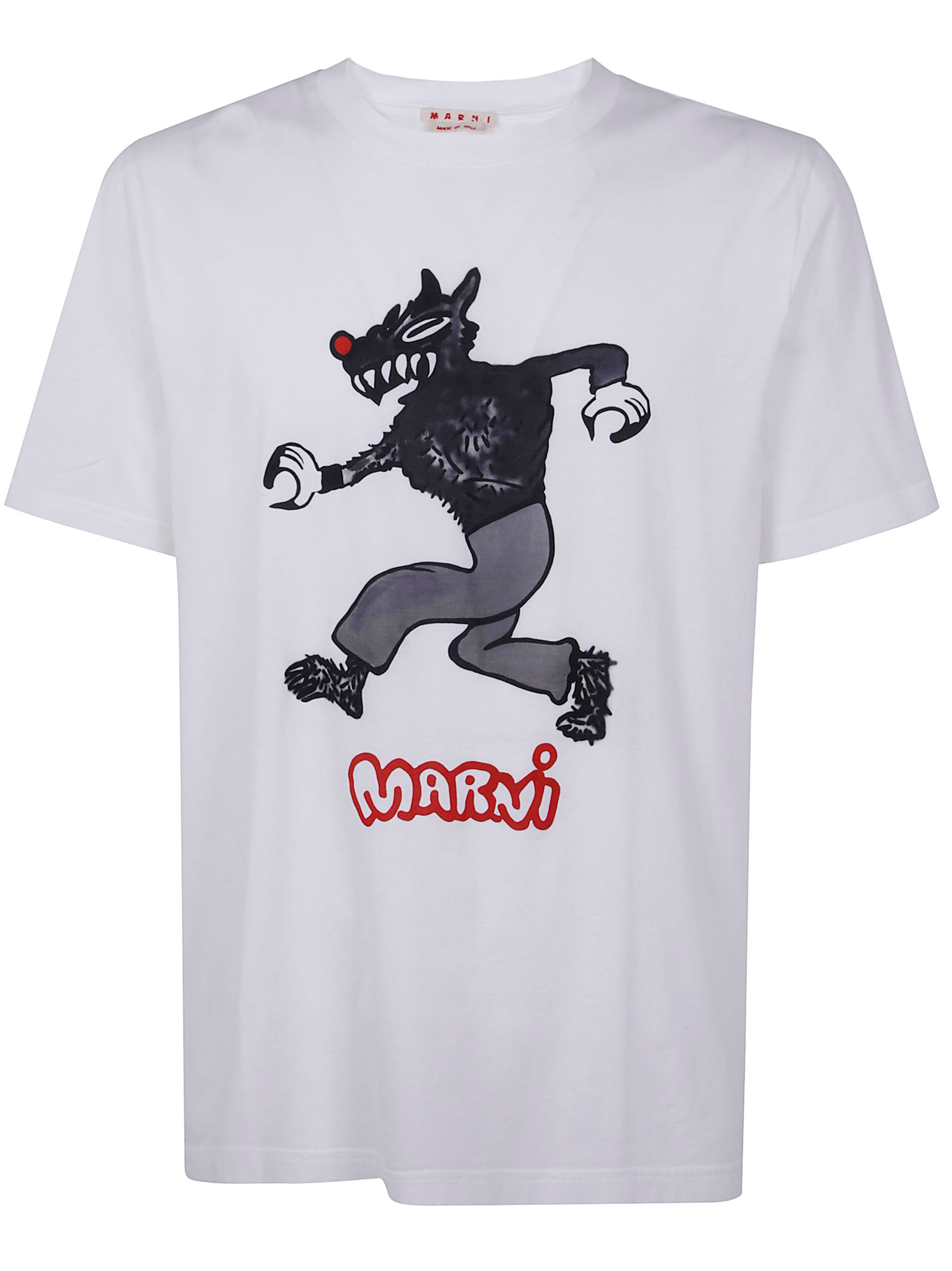 MARNI Classic Men's Cotton T-Shirt - FW25 Collection