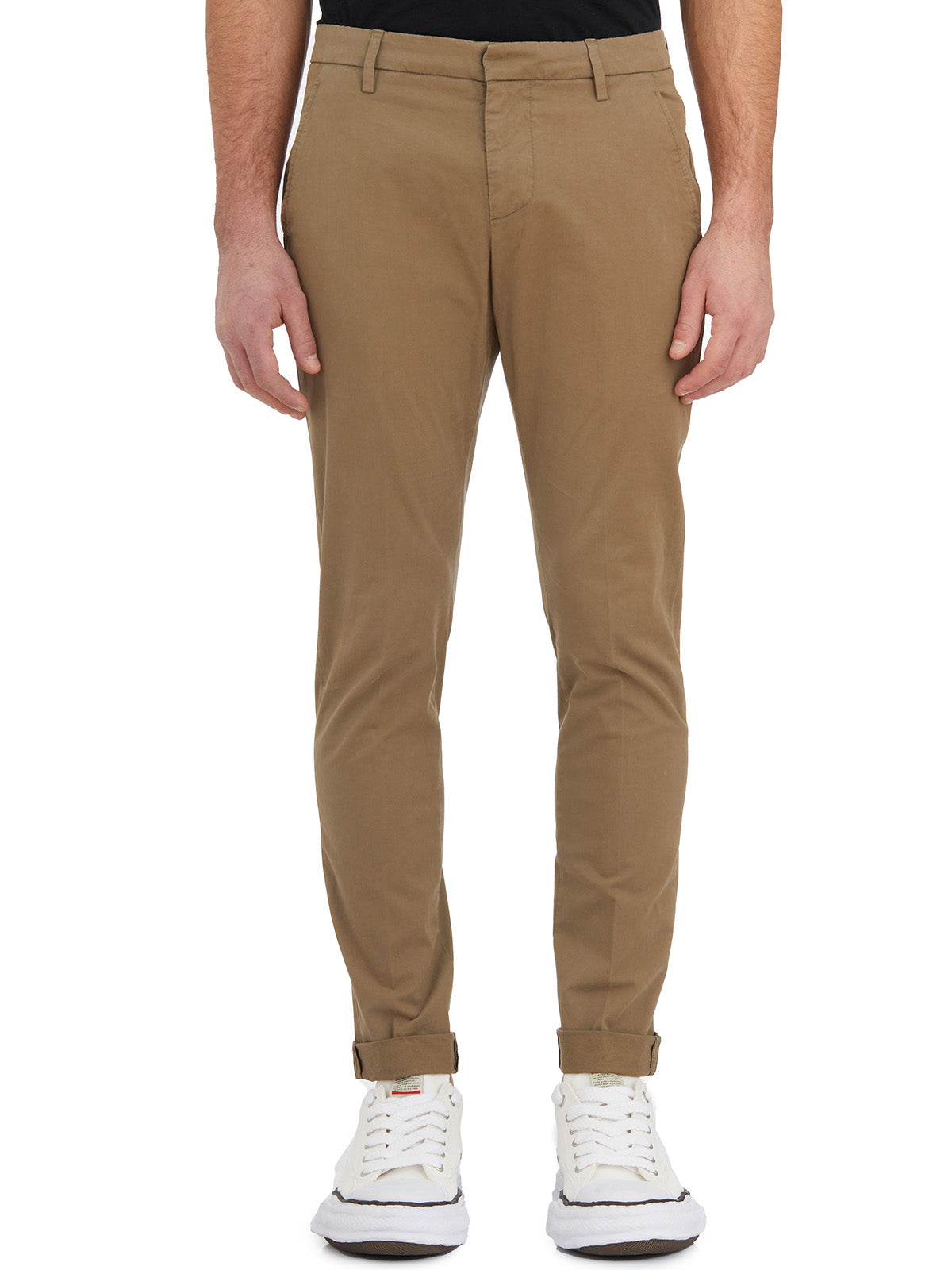 DONDUP Men's Slim Fit Jeans with Button and Zip Closure - Size 32