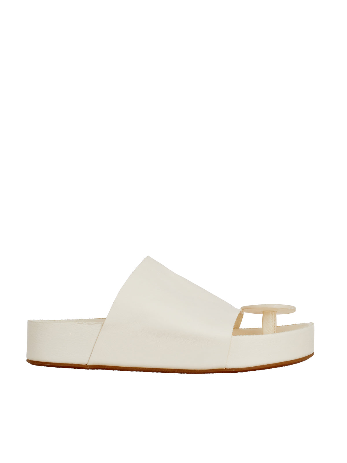 UMA WANG Round Ciabatta Sandals for Women