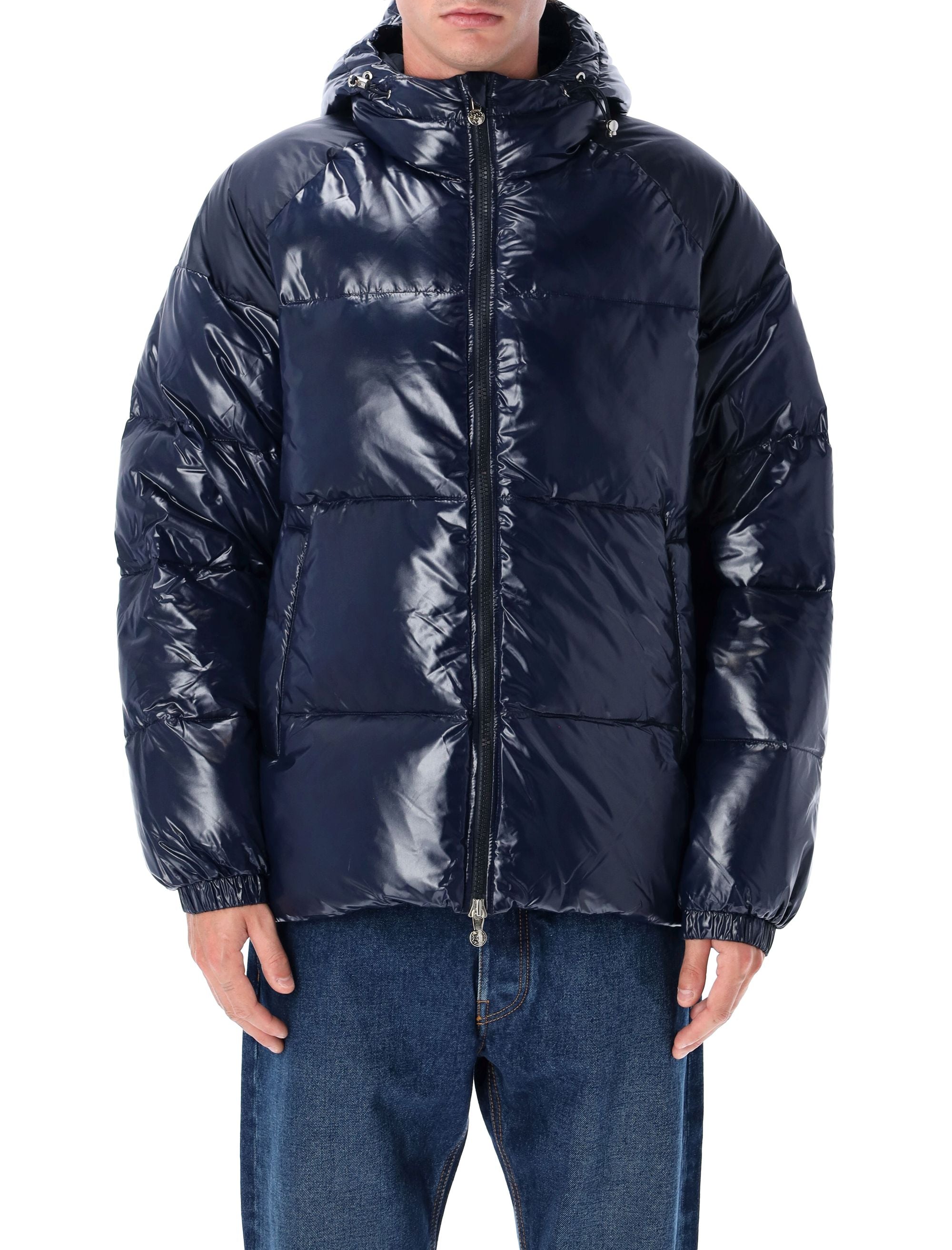 PYRENEX Men's Hooded Down Jacket - Winter Essential (Size L)