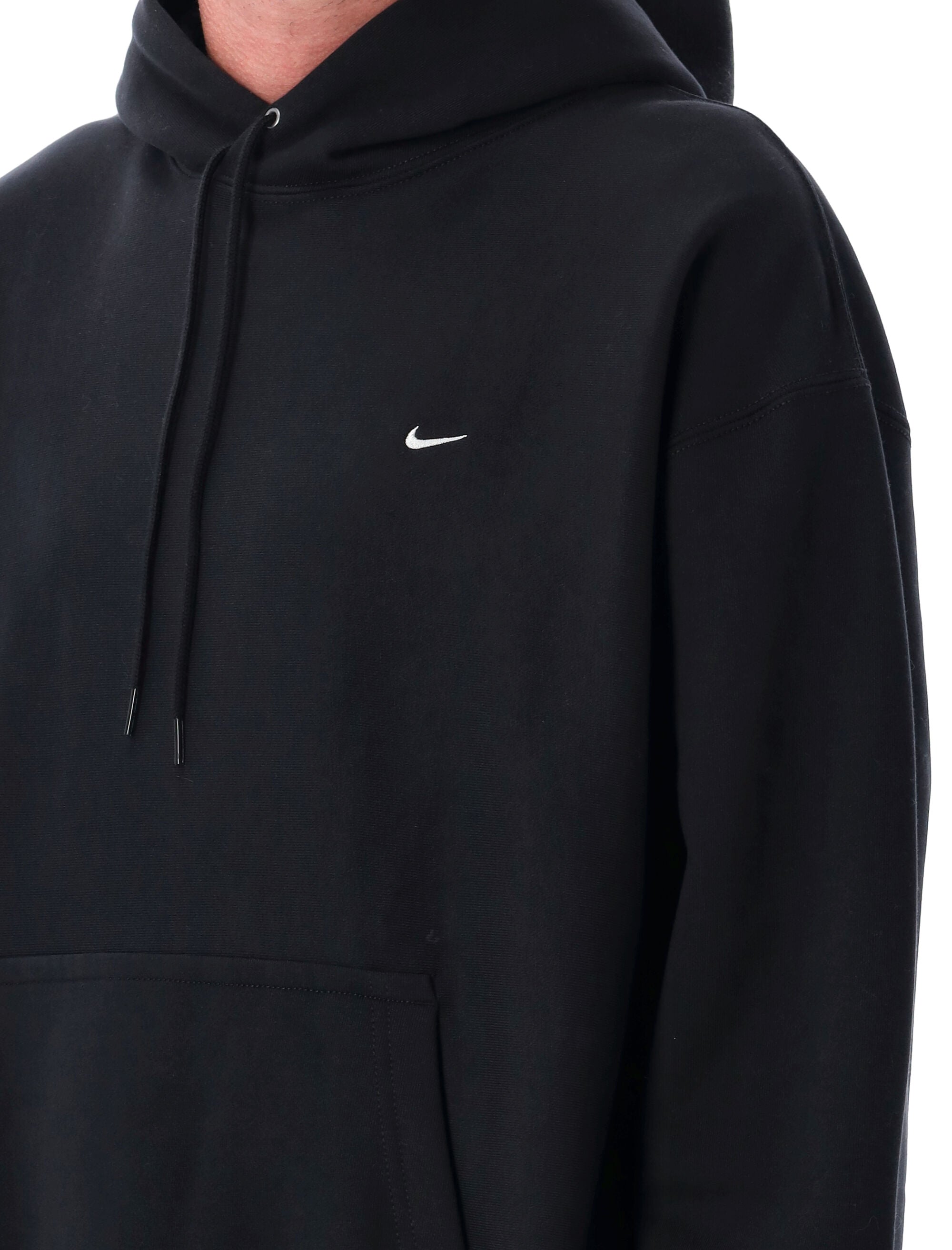 NIKE Men's Solo Swoosh Mini-Fleece Hoodie - Size L