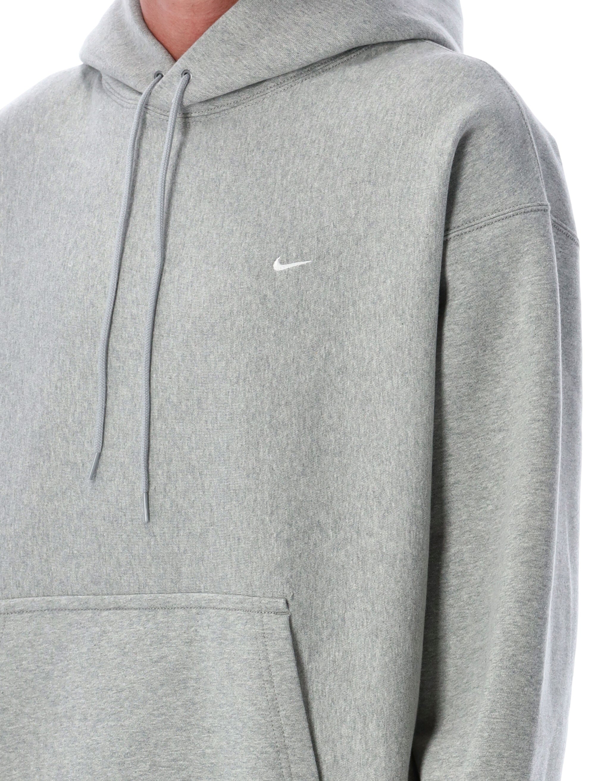 NIKE Men's Solo Swoosh Fleece Hoodie in Size L