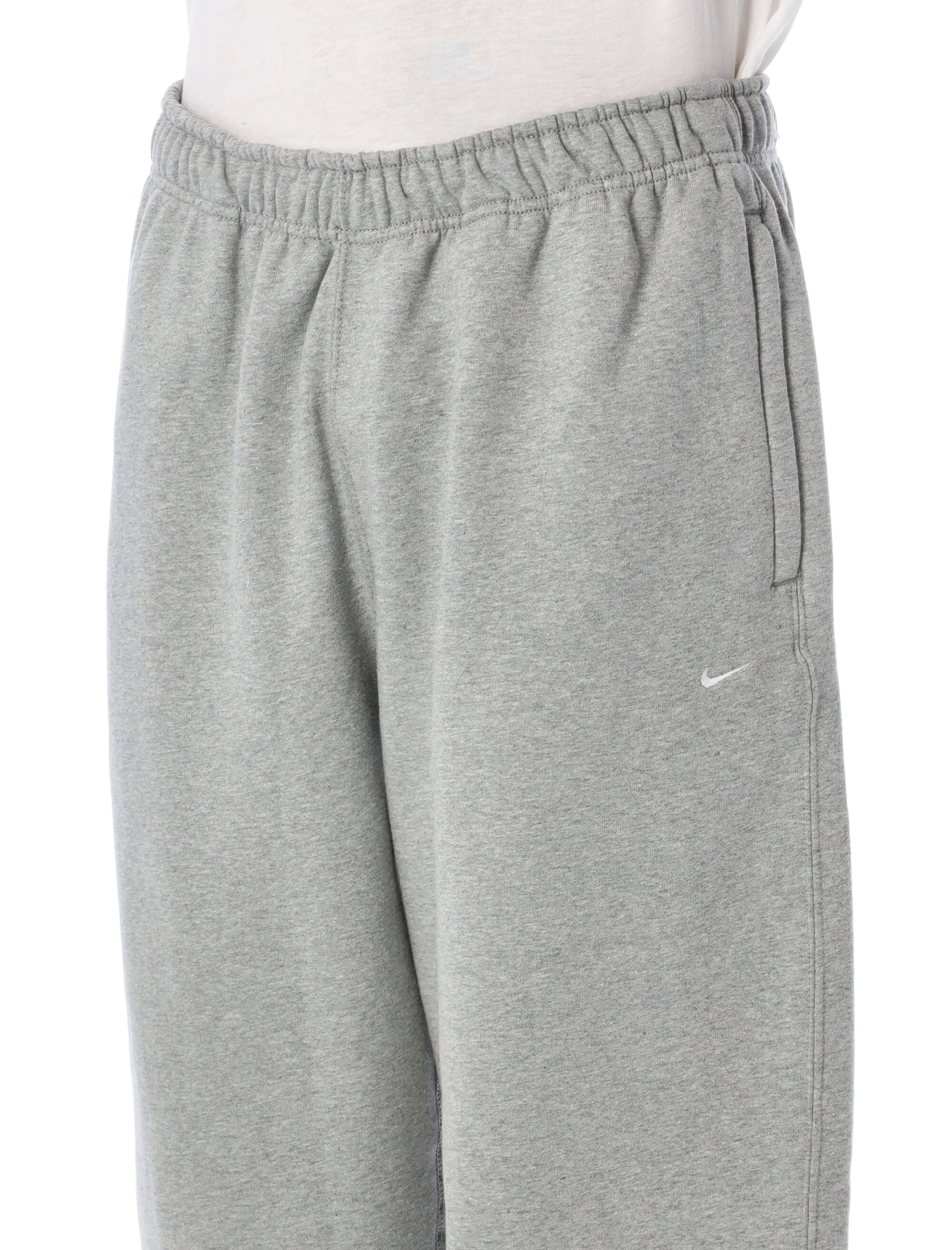 NIKE Men's Solo Swoosh Mini Fleece Pants - Relaxed Fit