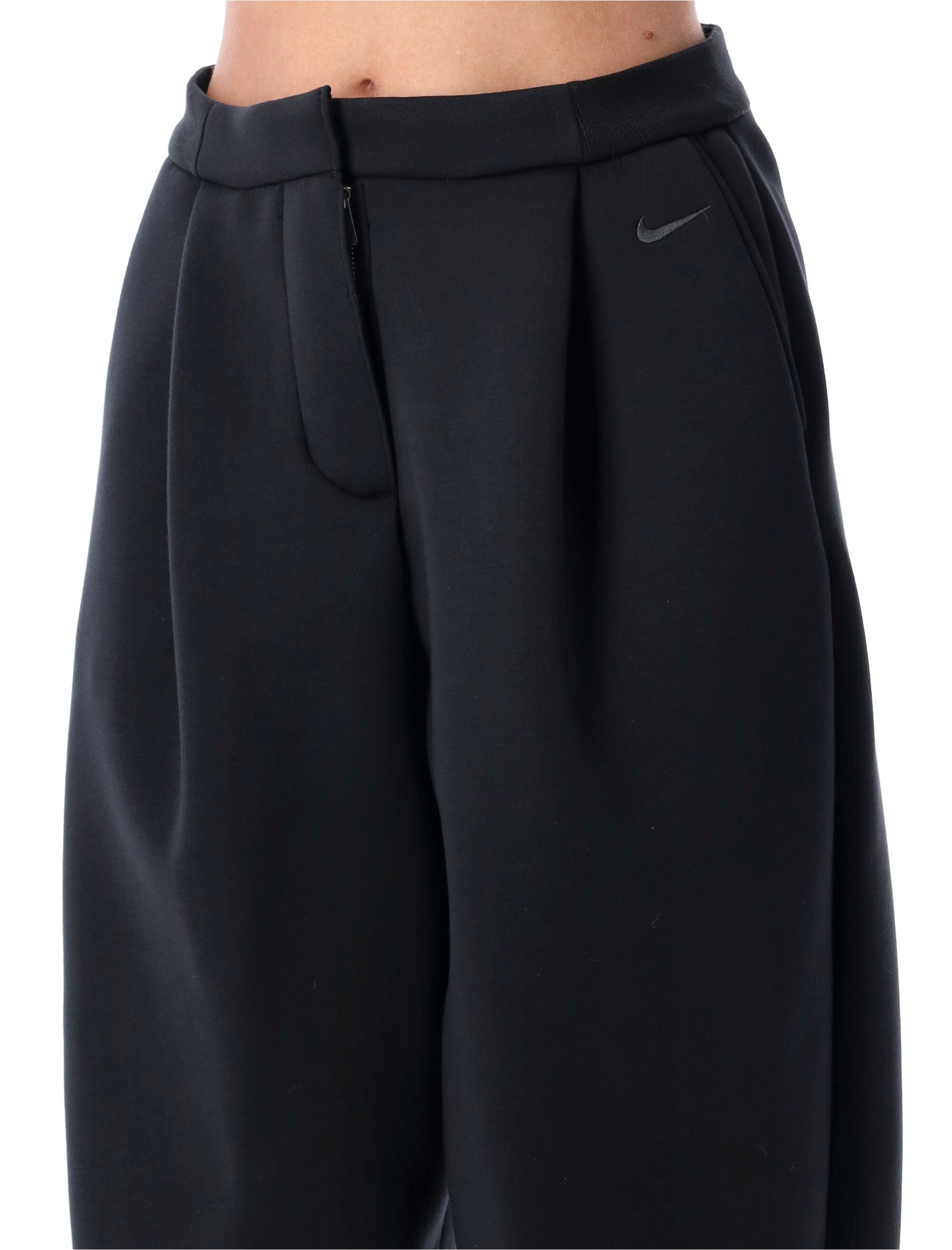 NIKE Modern Fleece Mid-Rise Loose Trousers (S)