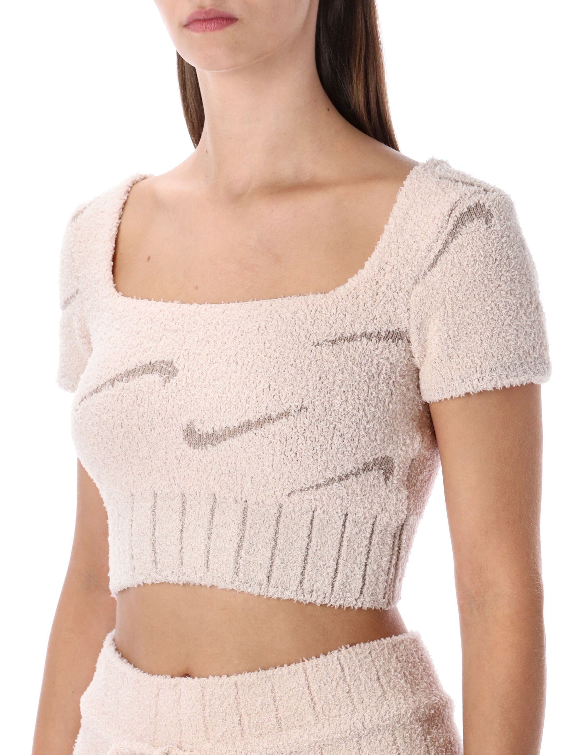NIKE Cozy Bouclé Crop Top - Mini Fit