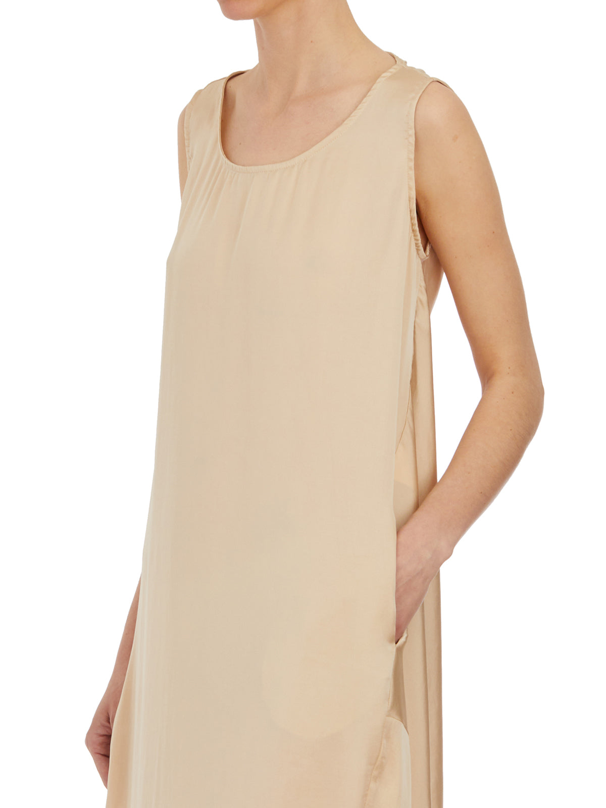 VIRGINIA BIZZI Sleeveless Elegant Suit - Size 40