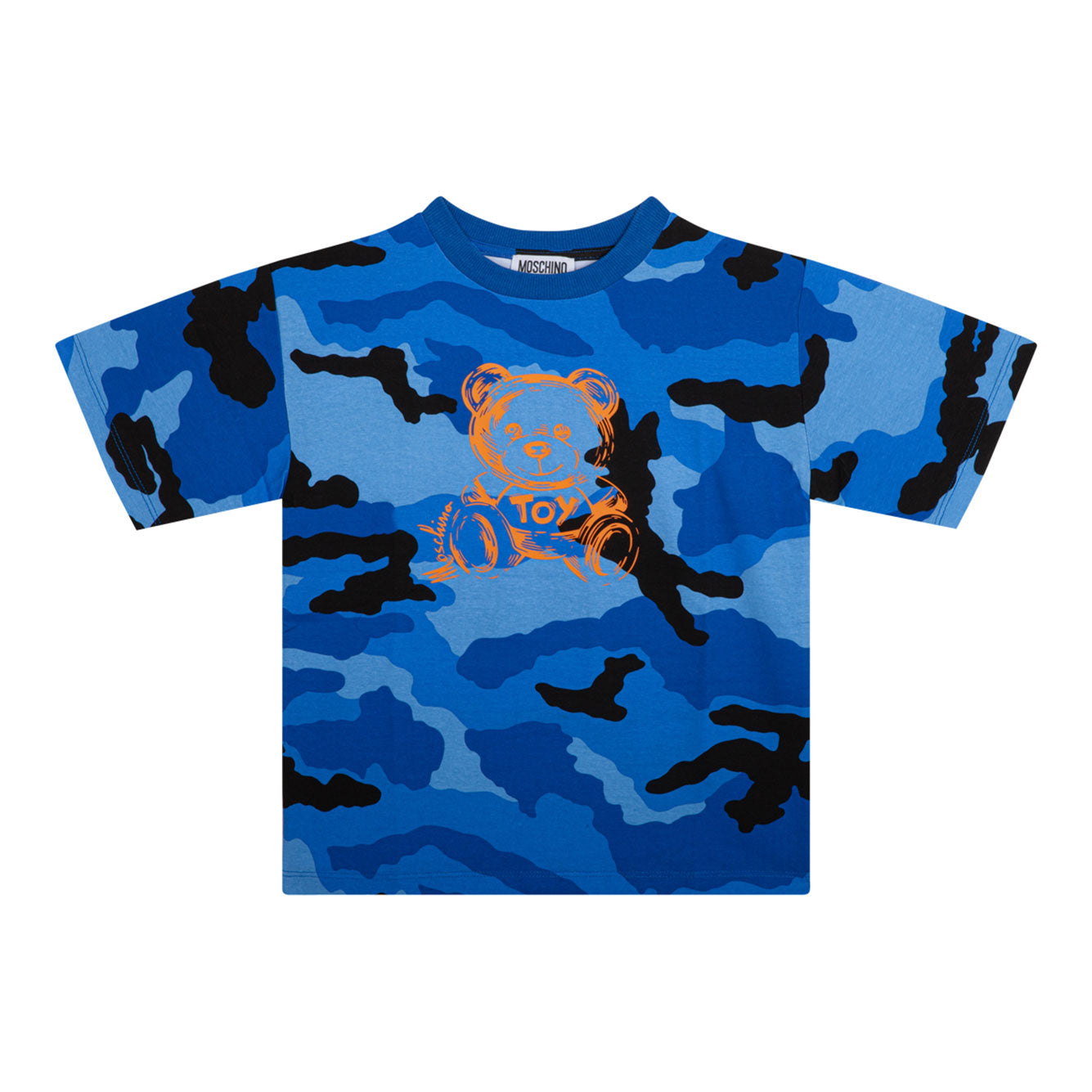MOSCHINO COUTURE Cotton-Blend Mini T-Shirt for Boys