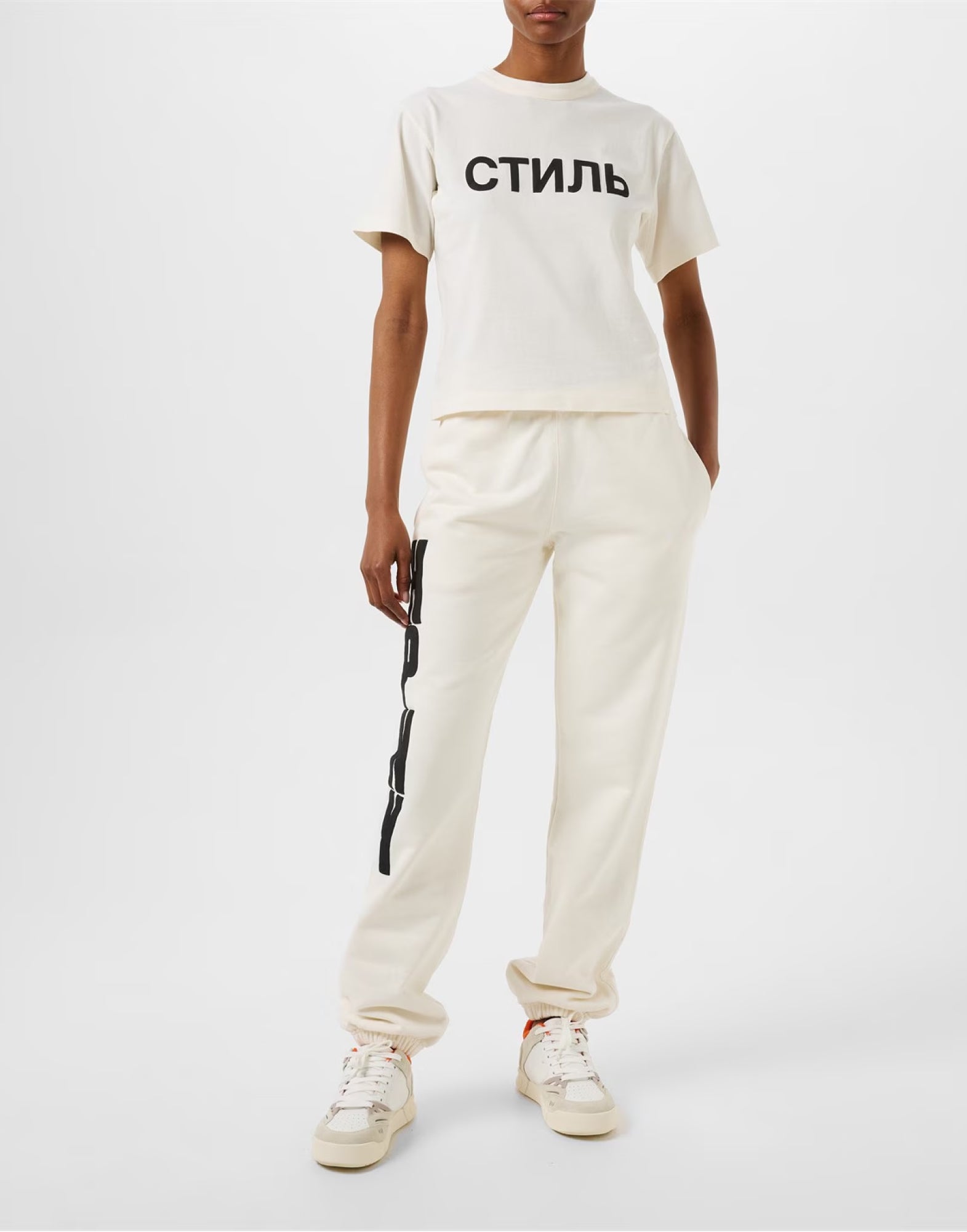 HERON PRESTON Logo T-Shirt - Short Sleeve