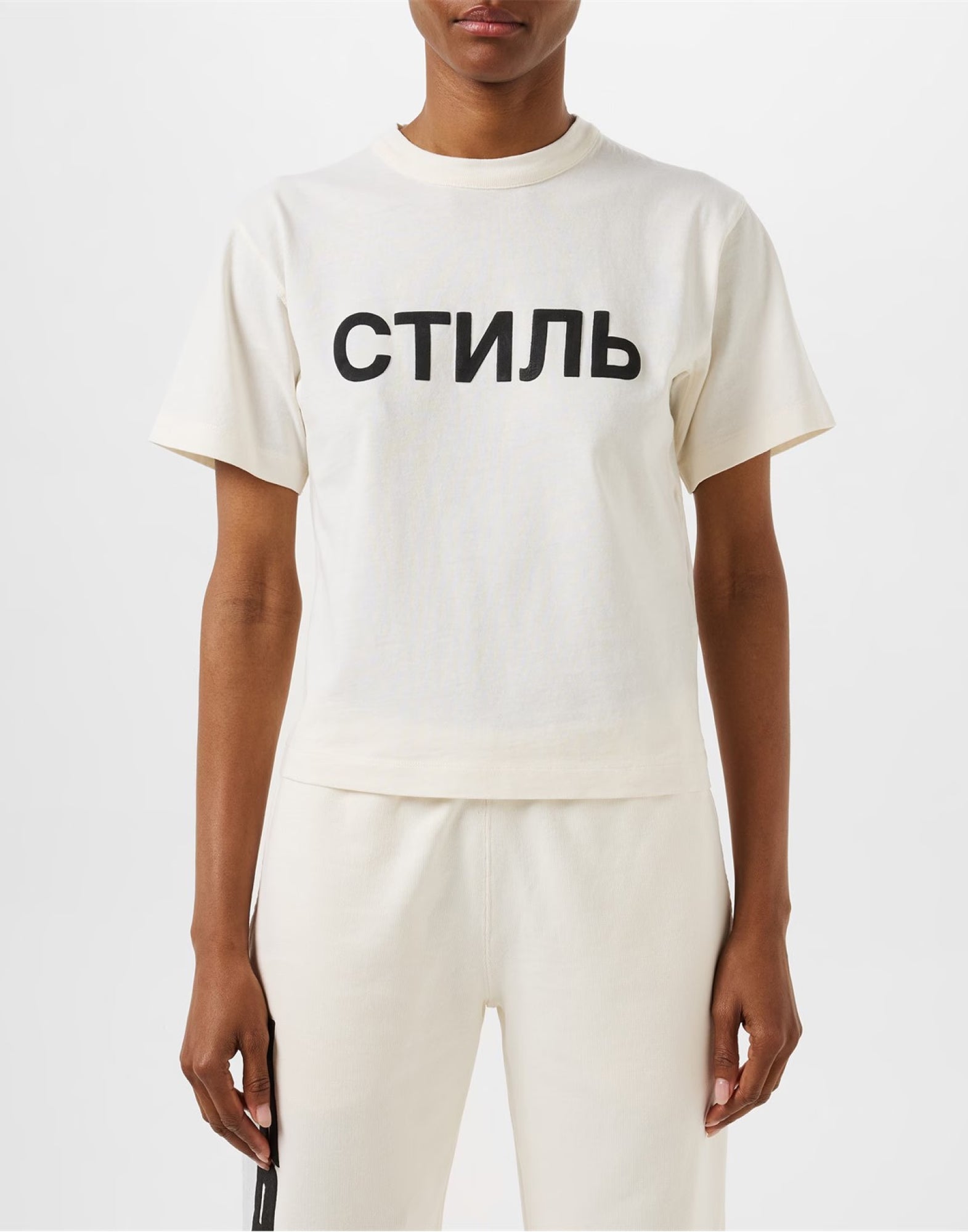 HERON PRESTON Logo T-Shirt - Short Sleeve
