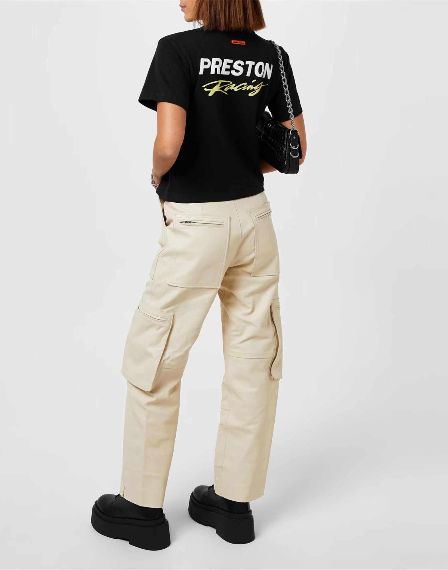 HERON PRESTON Racing Logo T-Shirt - Short Sleeve