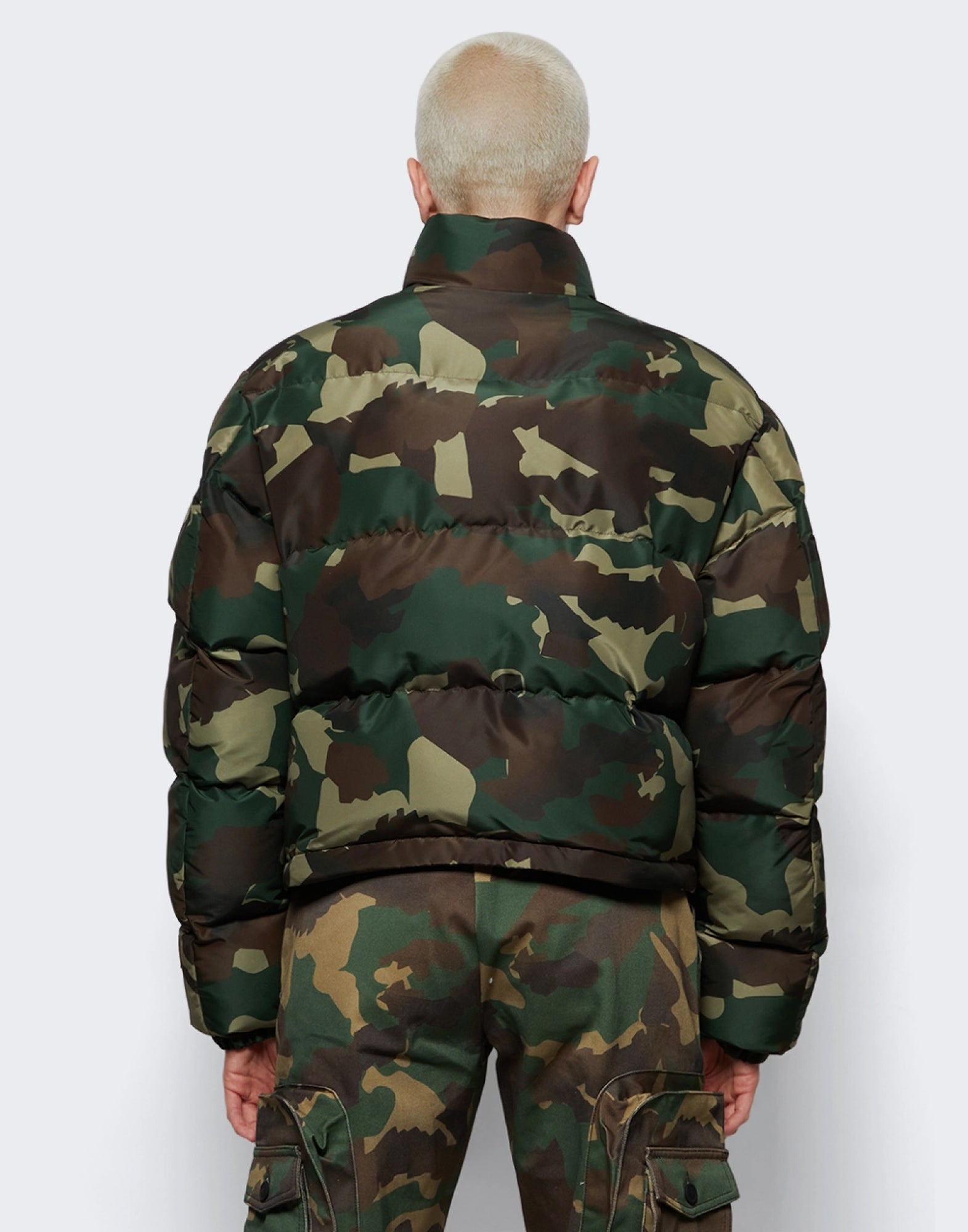 HERON PRESTON Nylon Camo Puffer Jacket - Women’s Outerwear