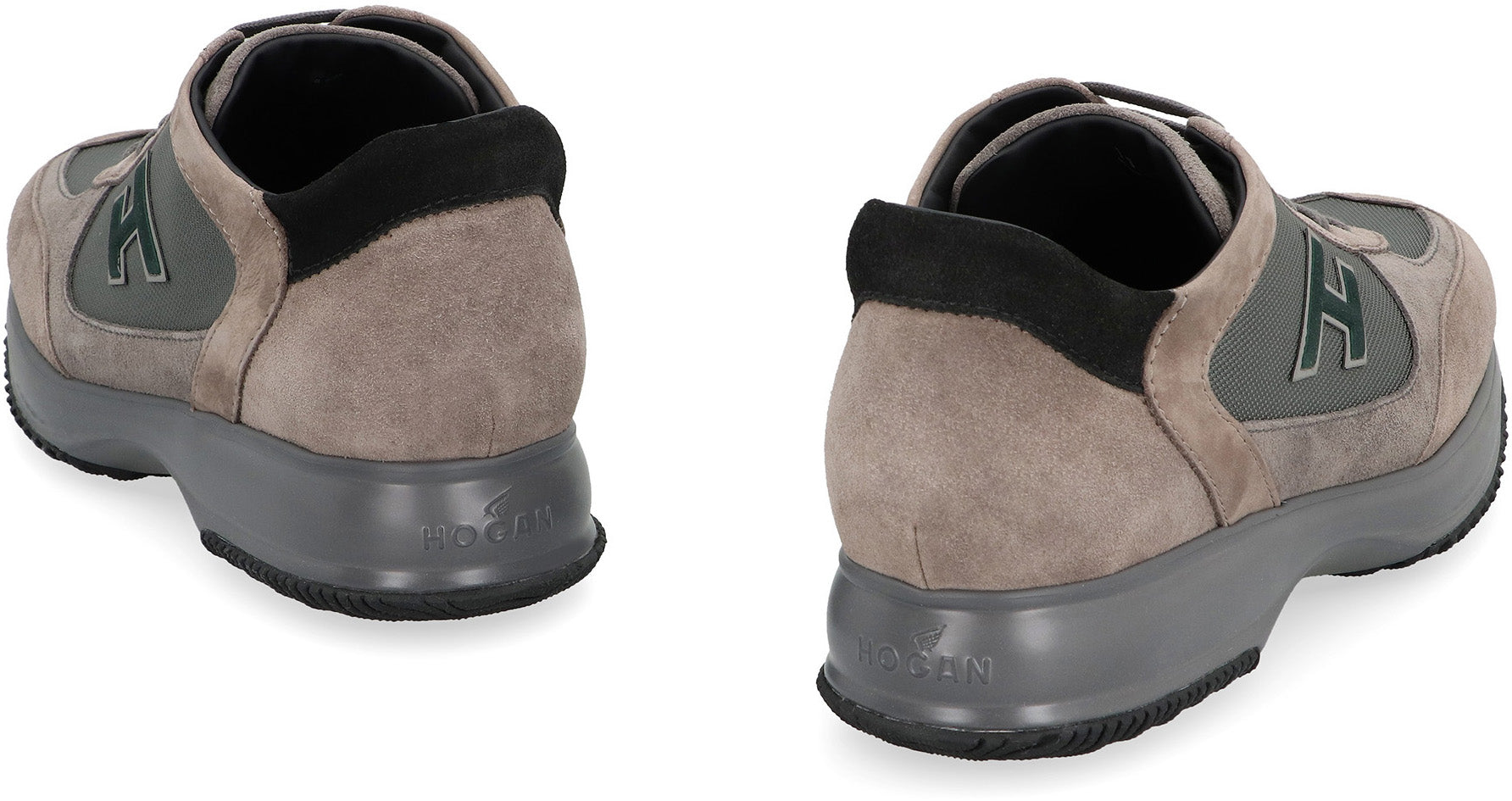 HOGAN Interactive Suede Sneakers for Men