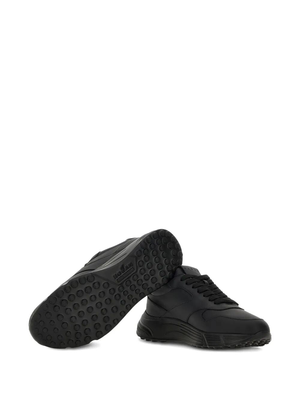 HOGAN Smooth Leather Sneakers for Men - Contemporary Style
