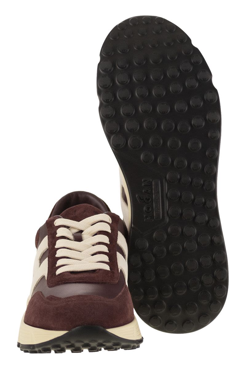 HOGAN Hyperlight Suede Trainers - 4.5 cm Elevation