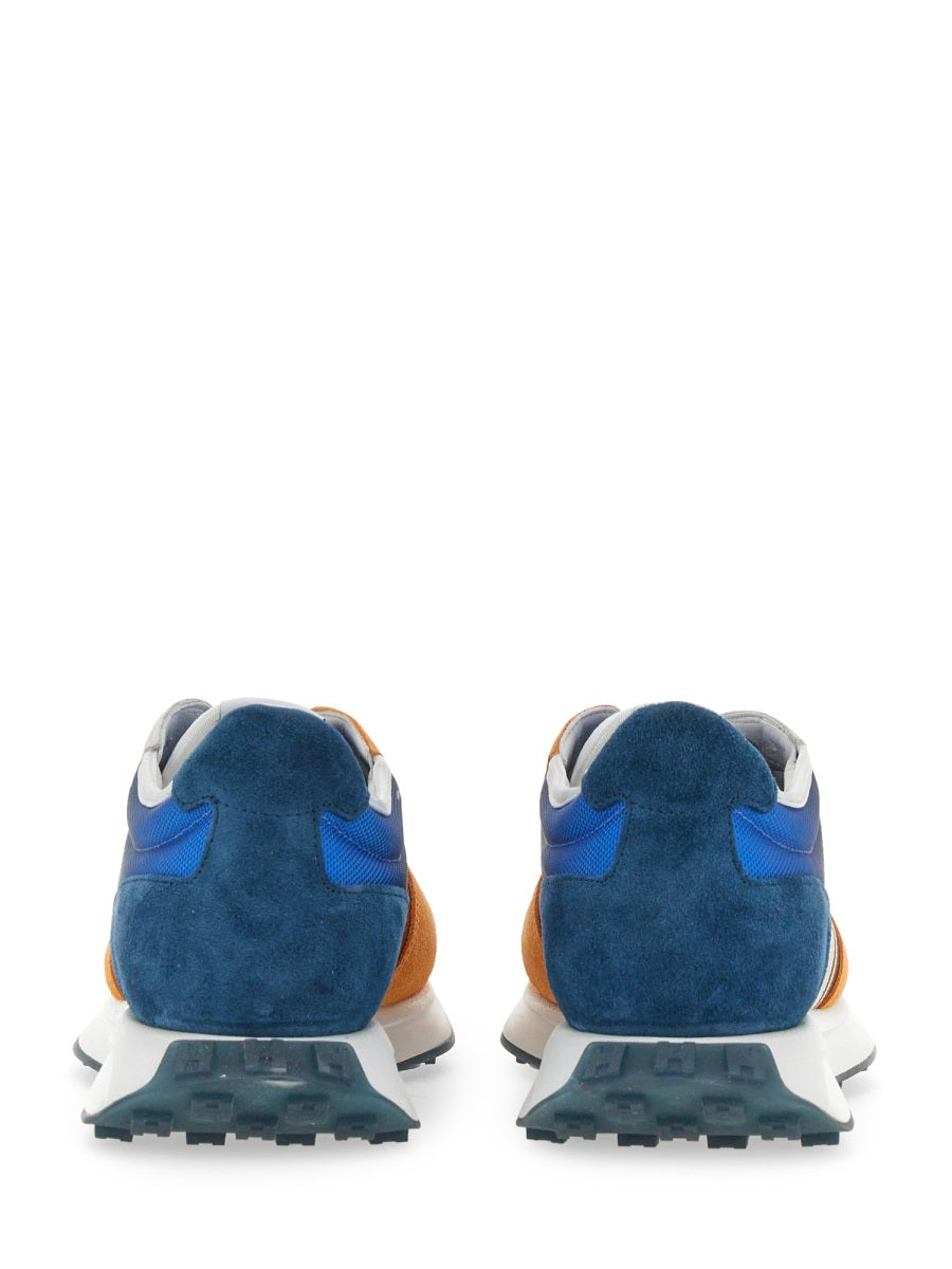 HOGAN Men's H601 Multi-Color Sneaker with Rubber Sole and Memory Foam