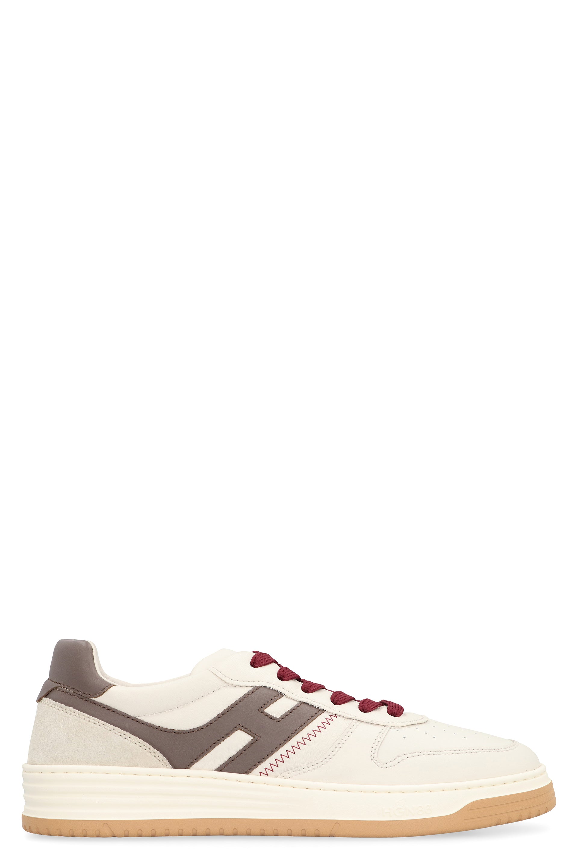 HOGAN Leather Low-Top Sneakers for Men