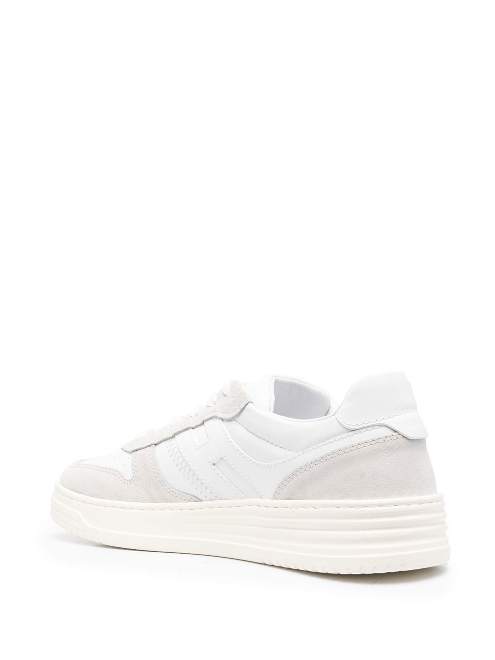 HOGAN Two-Tone Leather Sneakers for Men