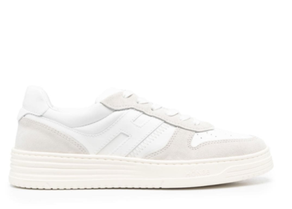 HOGAN Two-Tone Leather Sneakers for Men