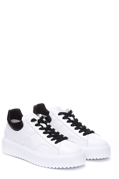 HOGAN Sporty H-Striped Sneakers for Men