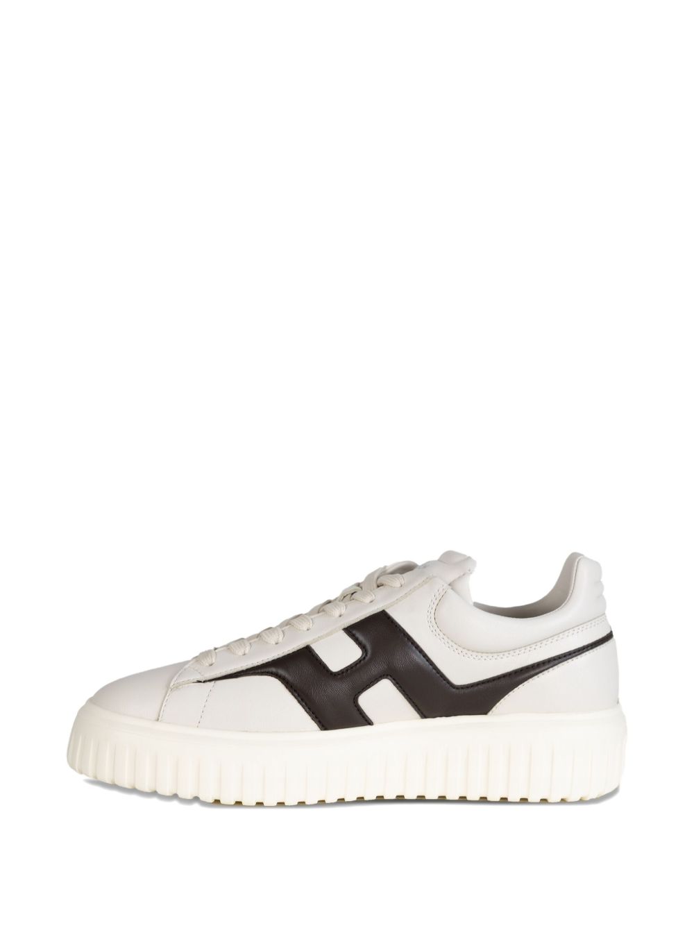 HOGAN Men's H-Striped Low-Top Leather Sneakers