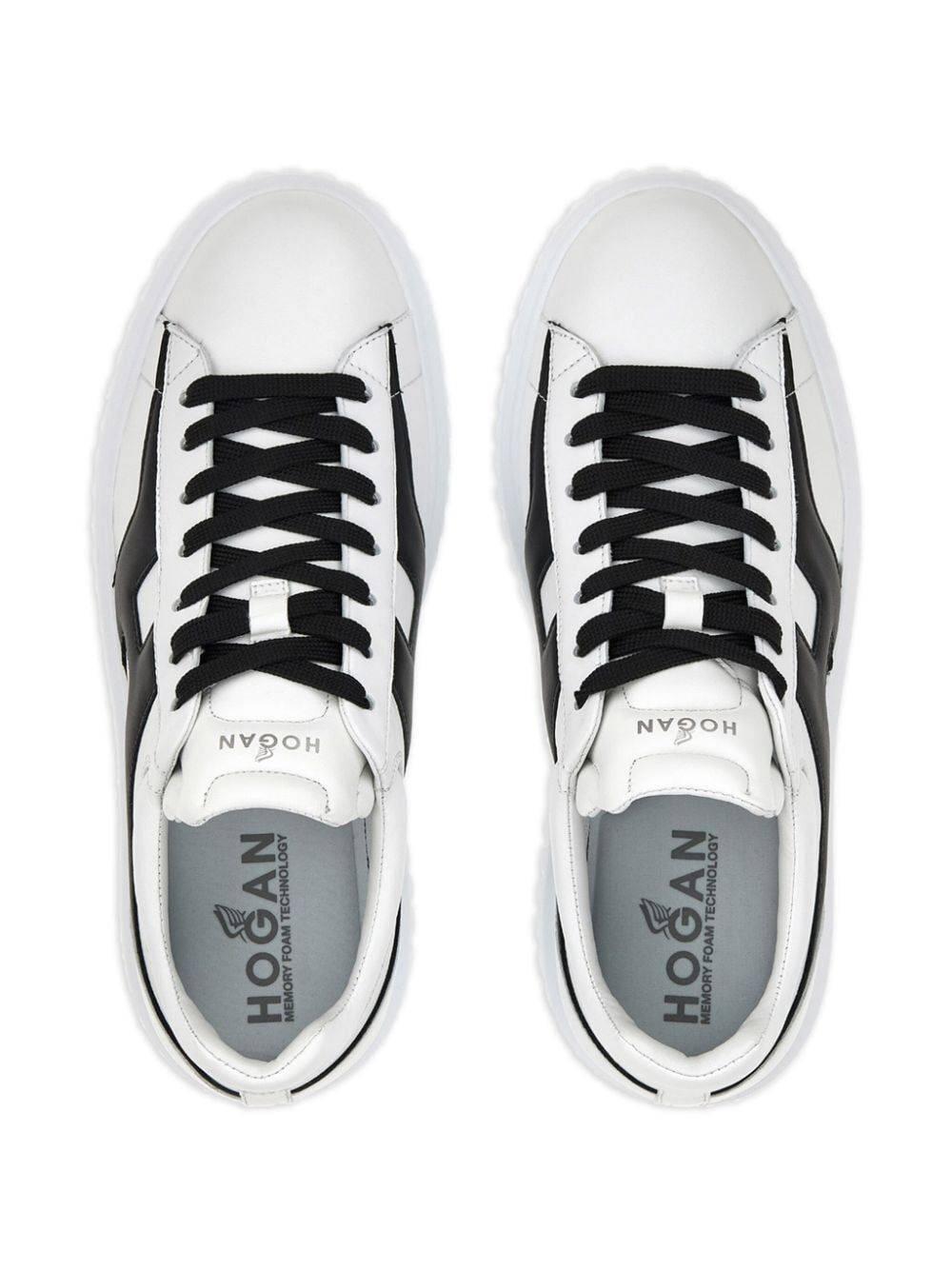 HOGAN Men's Leather Striped Sneakers