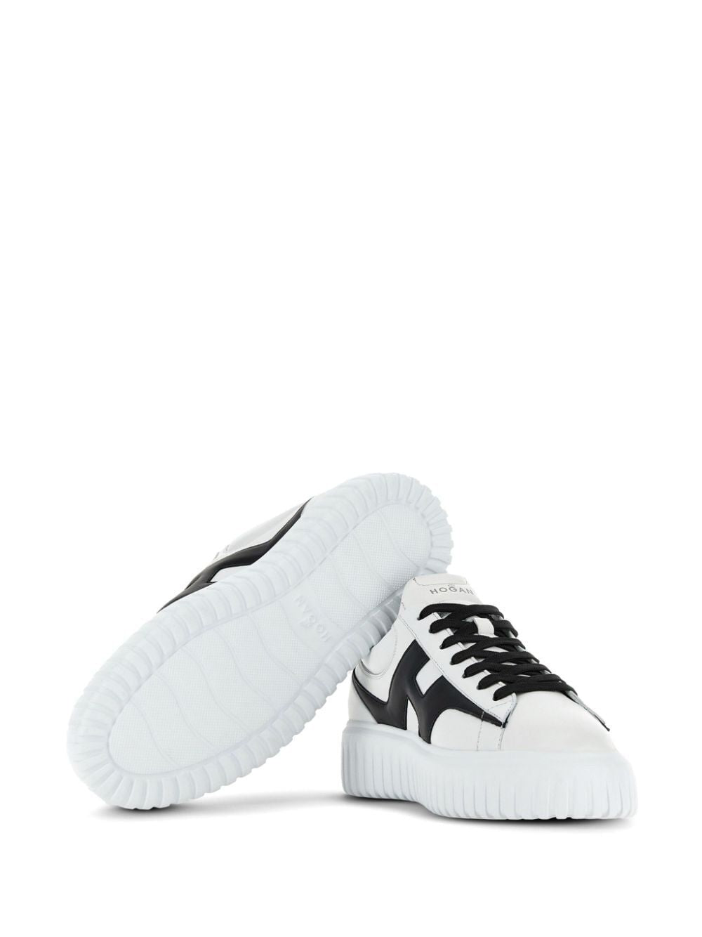 HOGAN Men's Leather Striped Sneakers