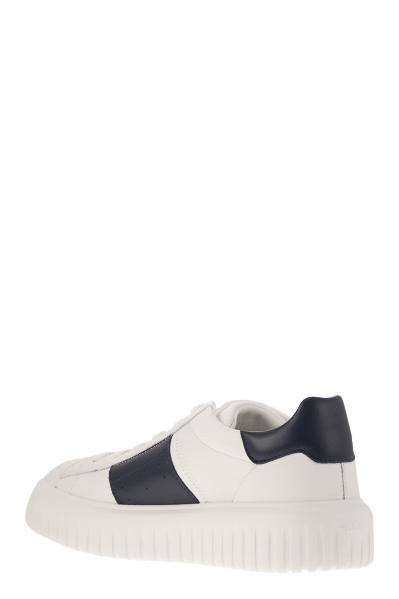 HOGAN Sporty H-STRIPES Sneakers with 5.8 cm Sole Height