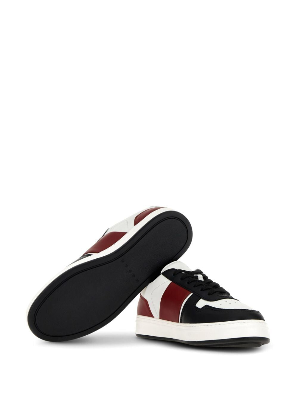 HOGAN All Logo Band Sleek Sneakers for Men