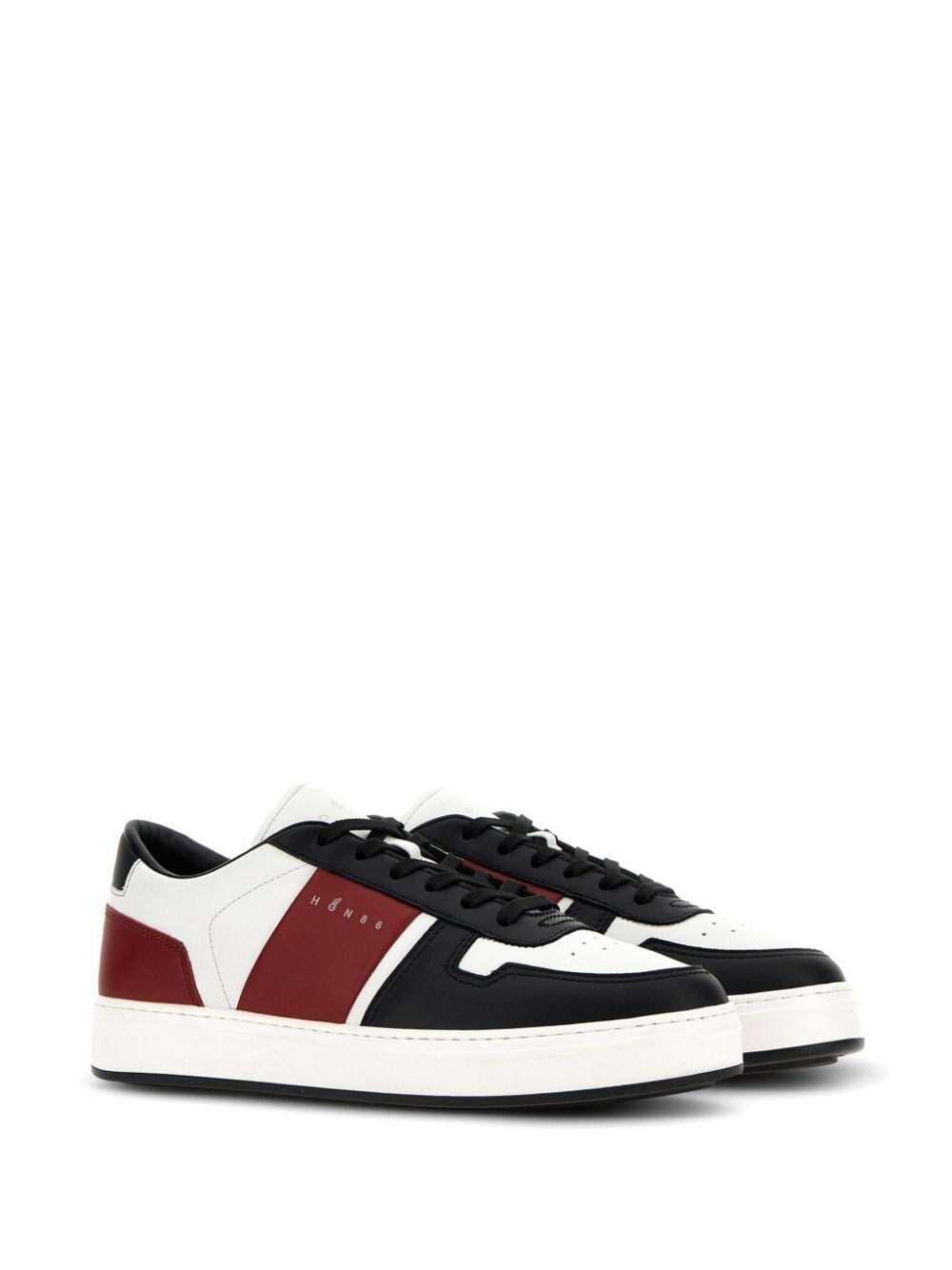 HOGAN All Logo Band Sleek Sneakers for Men