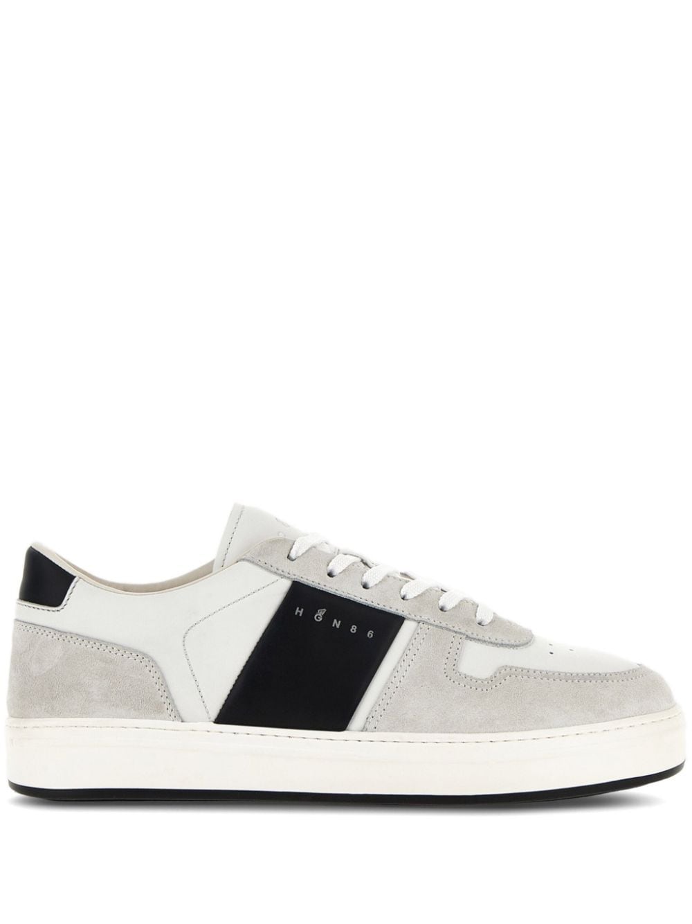 HOGAN Men's Leather Logo Sneakers