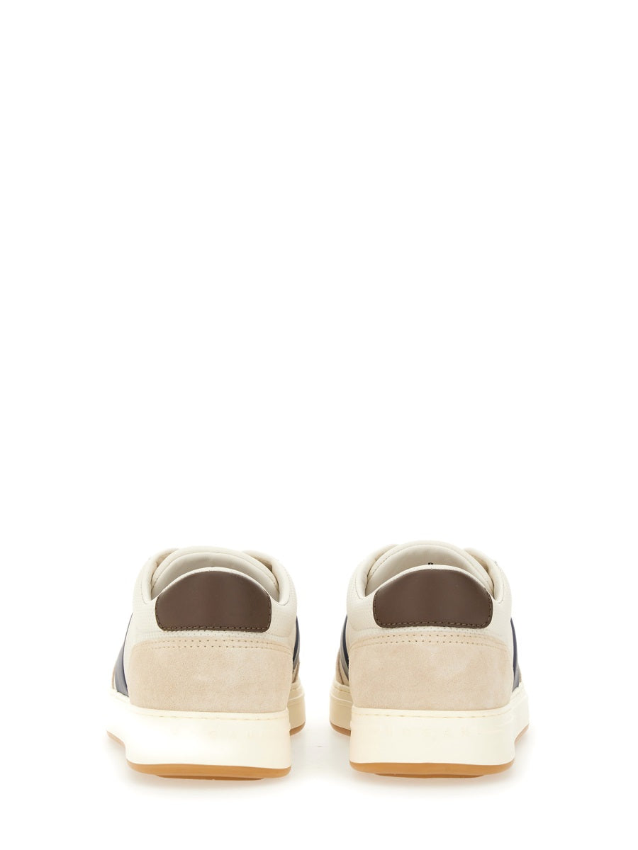 HOGAN Premium Leather and Suede Sneakers for Men