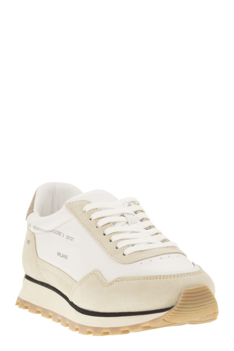HOGAN H671 Mini Leather Sneaker for Men
