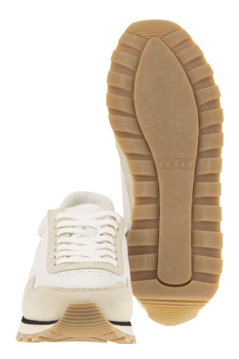 HOGAN H671 Mini Leather Sneaker for Men