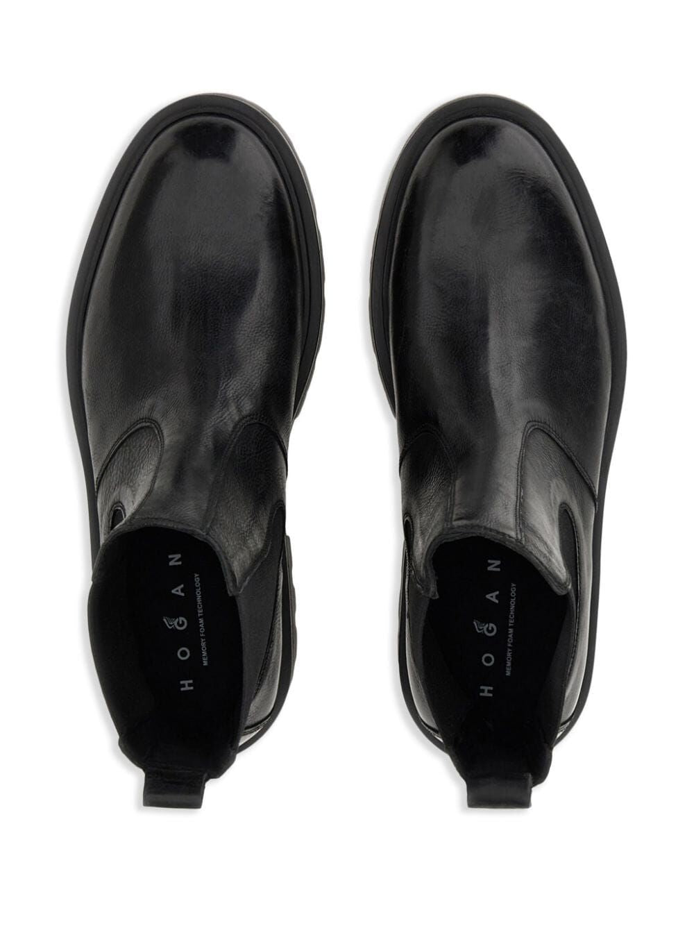 HOGAN Men's Leather Chelsea Boots