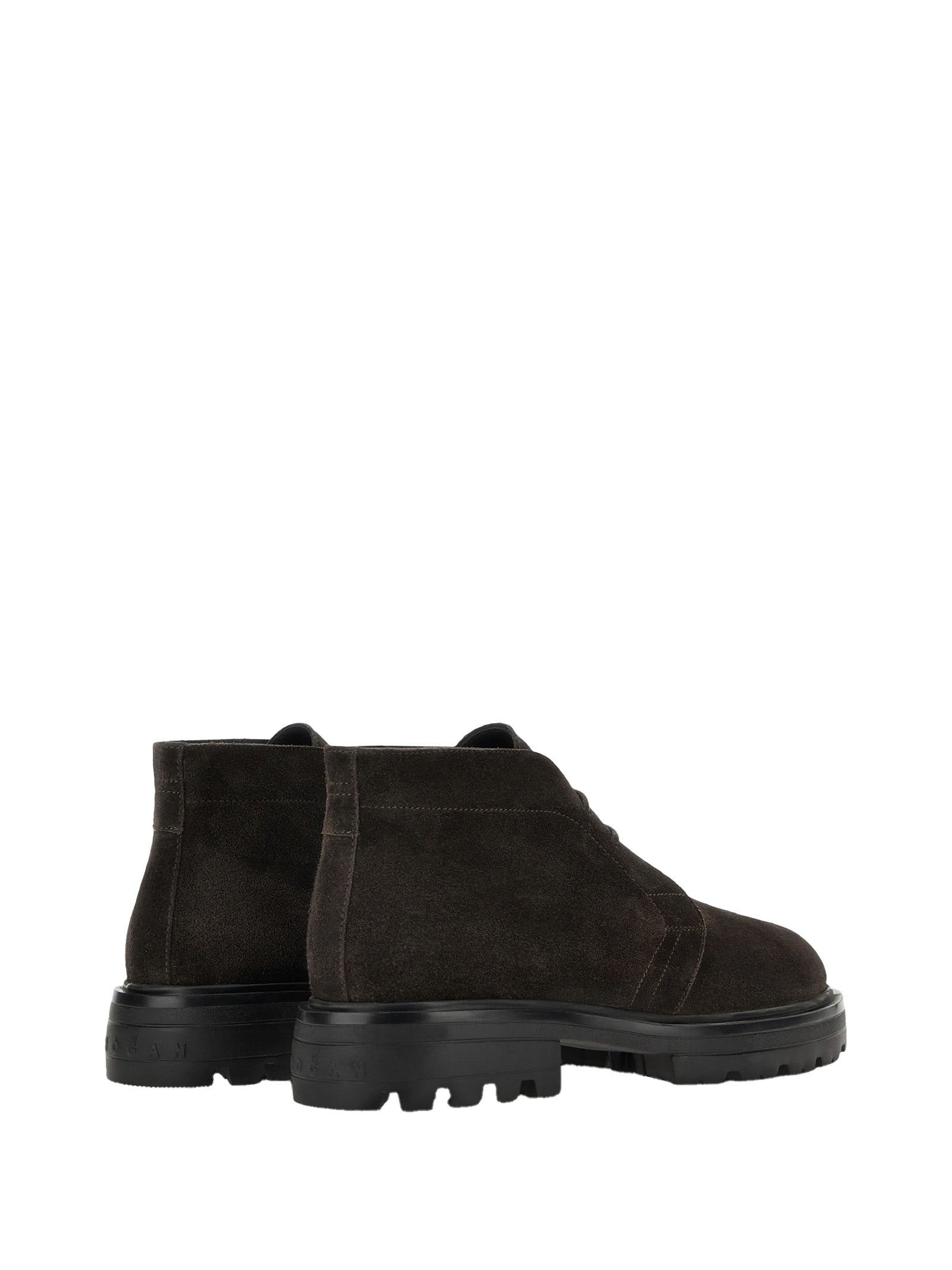 HOGAN Men's Suede Ankle Boots for FW25