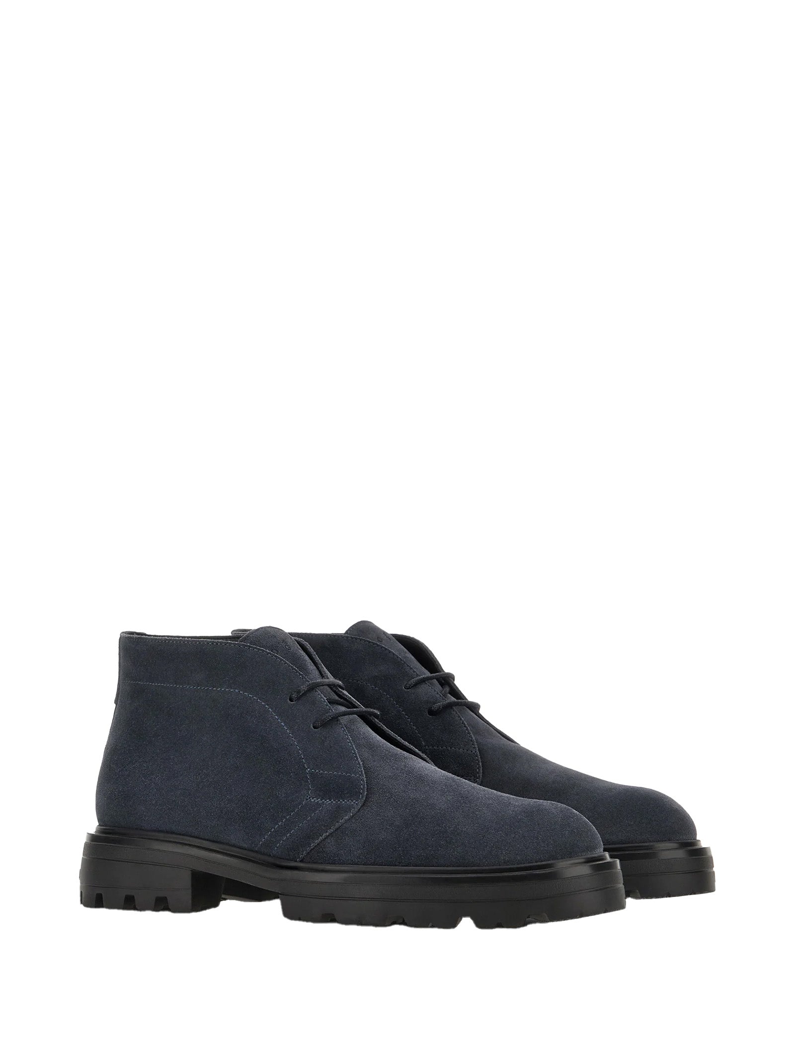 HOGAN Men's Suede Ankle Boots - Fall/Winter 2025 Collection