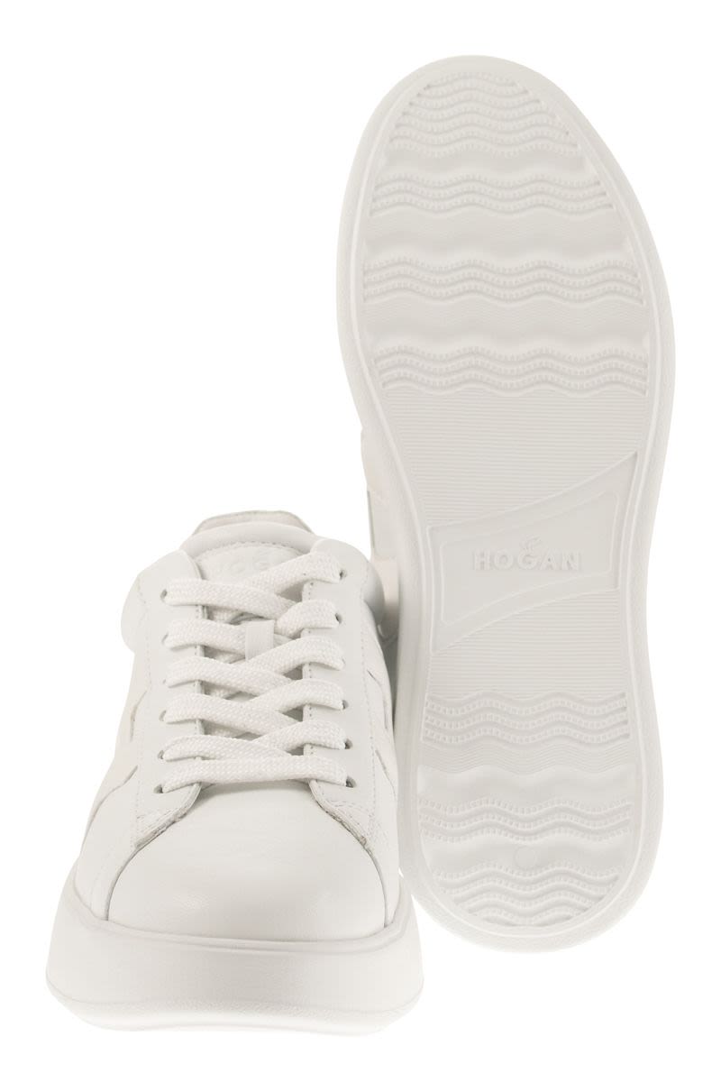 HOGAN Women's Nappa Leather Rebel Sneakers