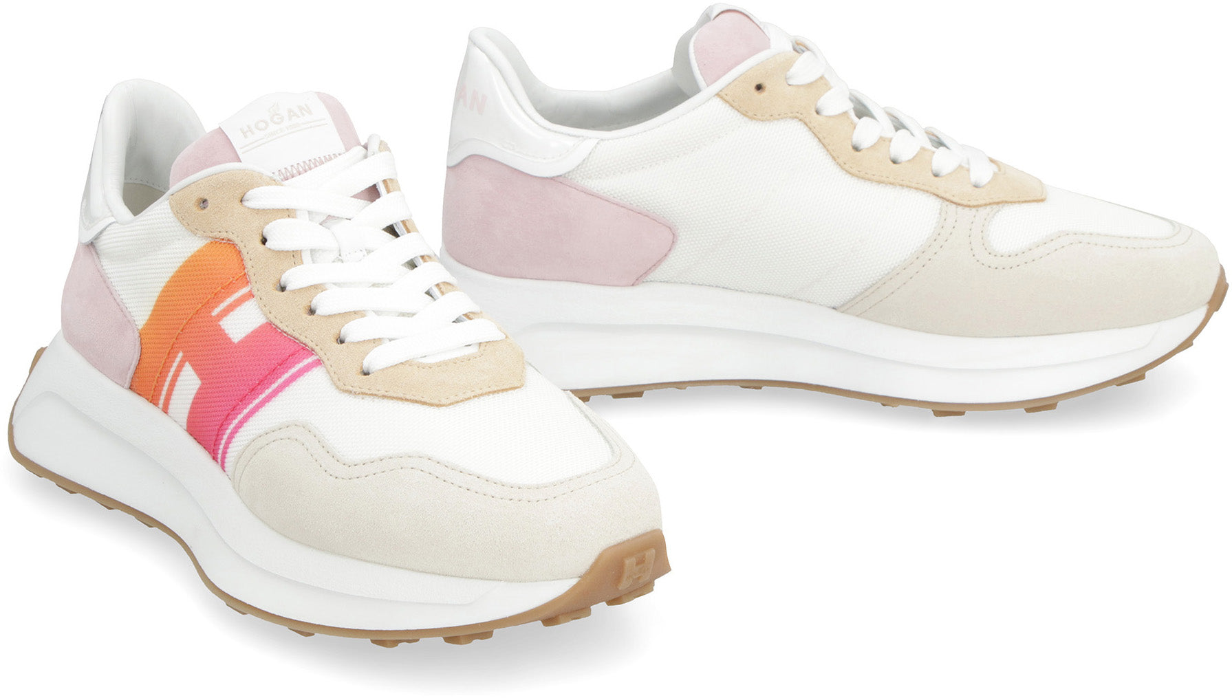 HOGAN Stylish Women's Sneakers - H641 Allacciato Mini