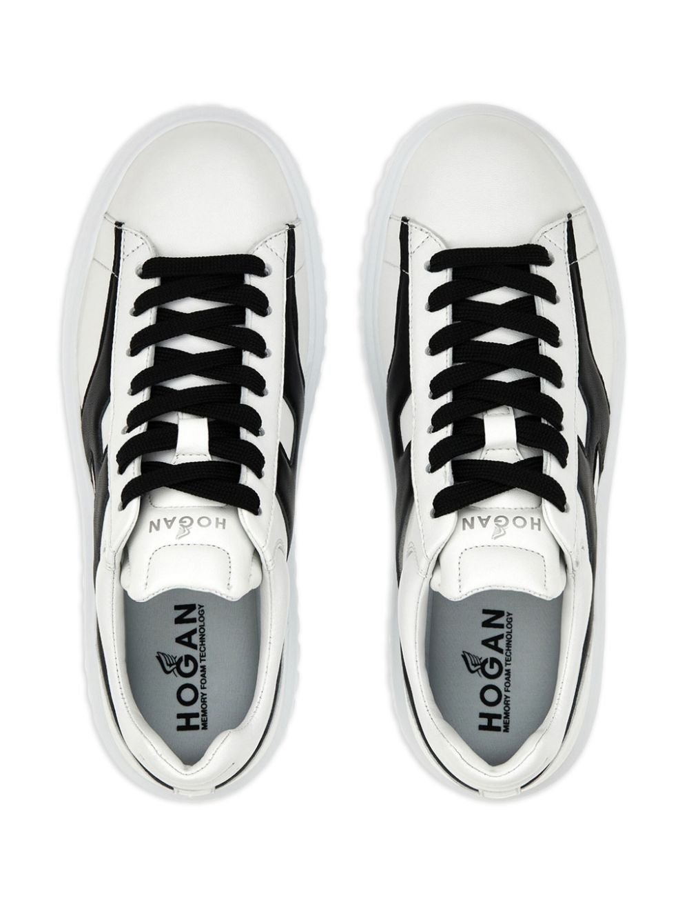 HOGAN H-STRIPES Leather Sneakers for Women