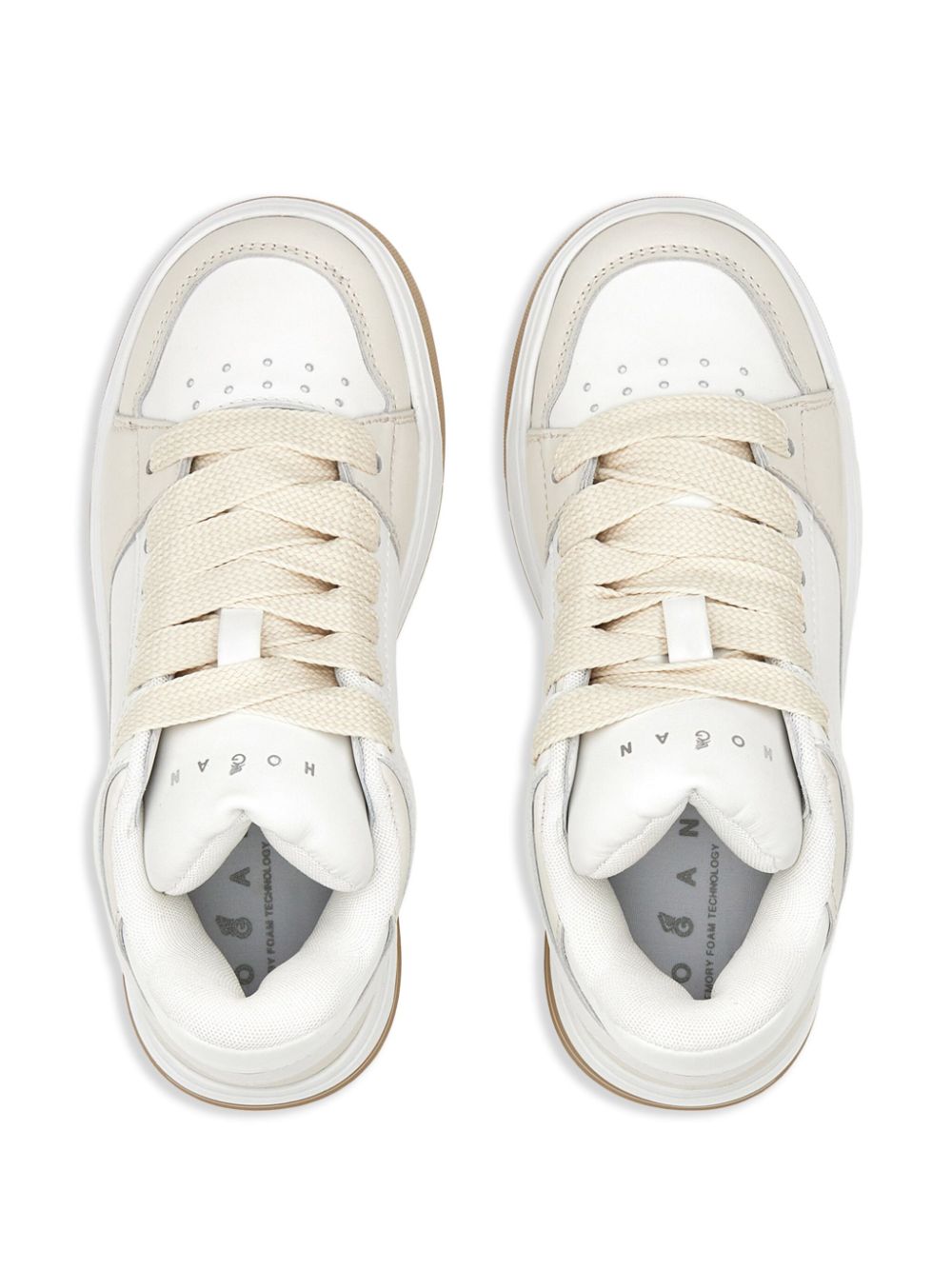 HOGAN Leather Panelled Sneakers for Women