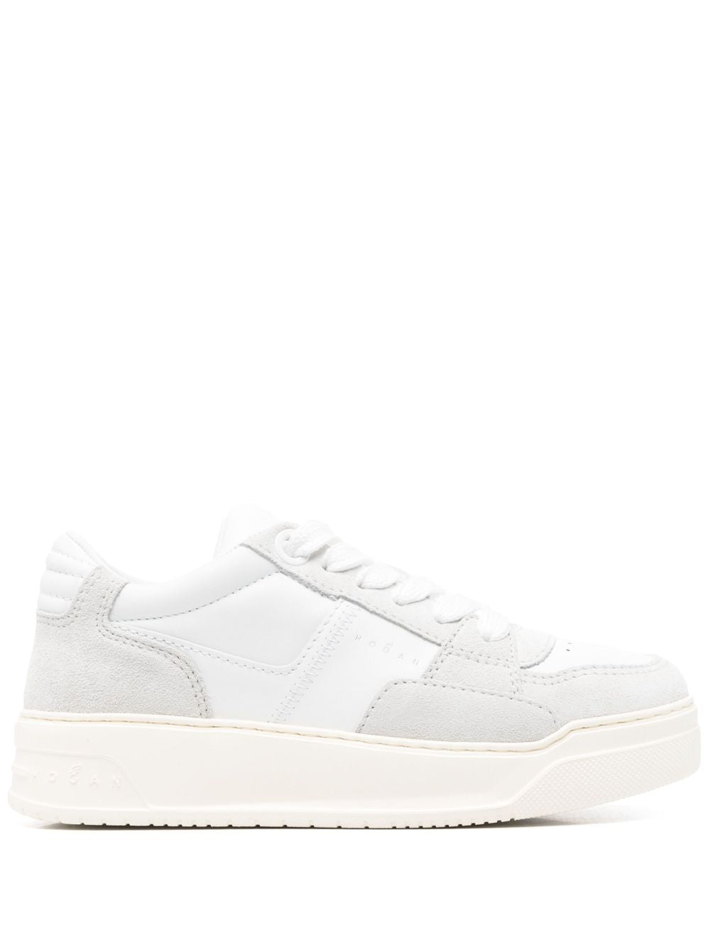 HOGAN Leather Lace-Up Sneakers for Women