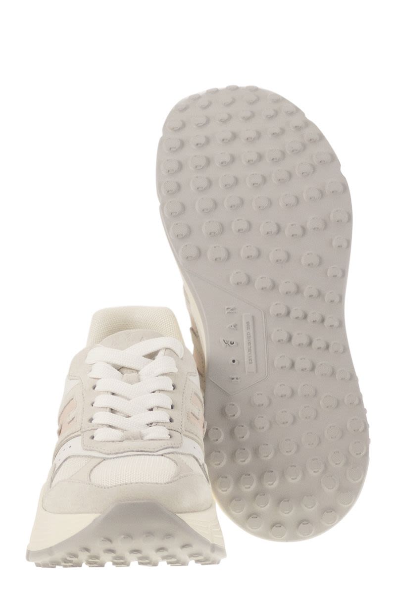 HOGAN Elevated Hi-Fi Trainers With Side H - 6.5 cm