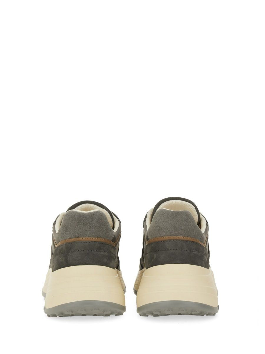 HOGAN Premium Leather High-Top Sneakers for Women