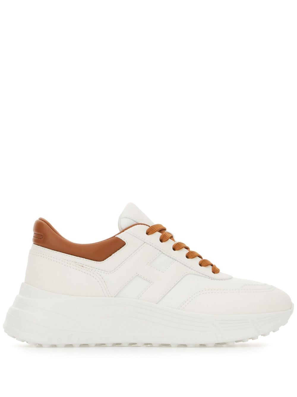 HOGAN Two-Tone Leather Women's Sneakers