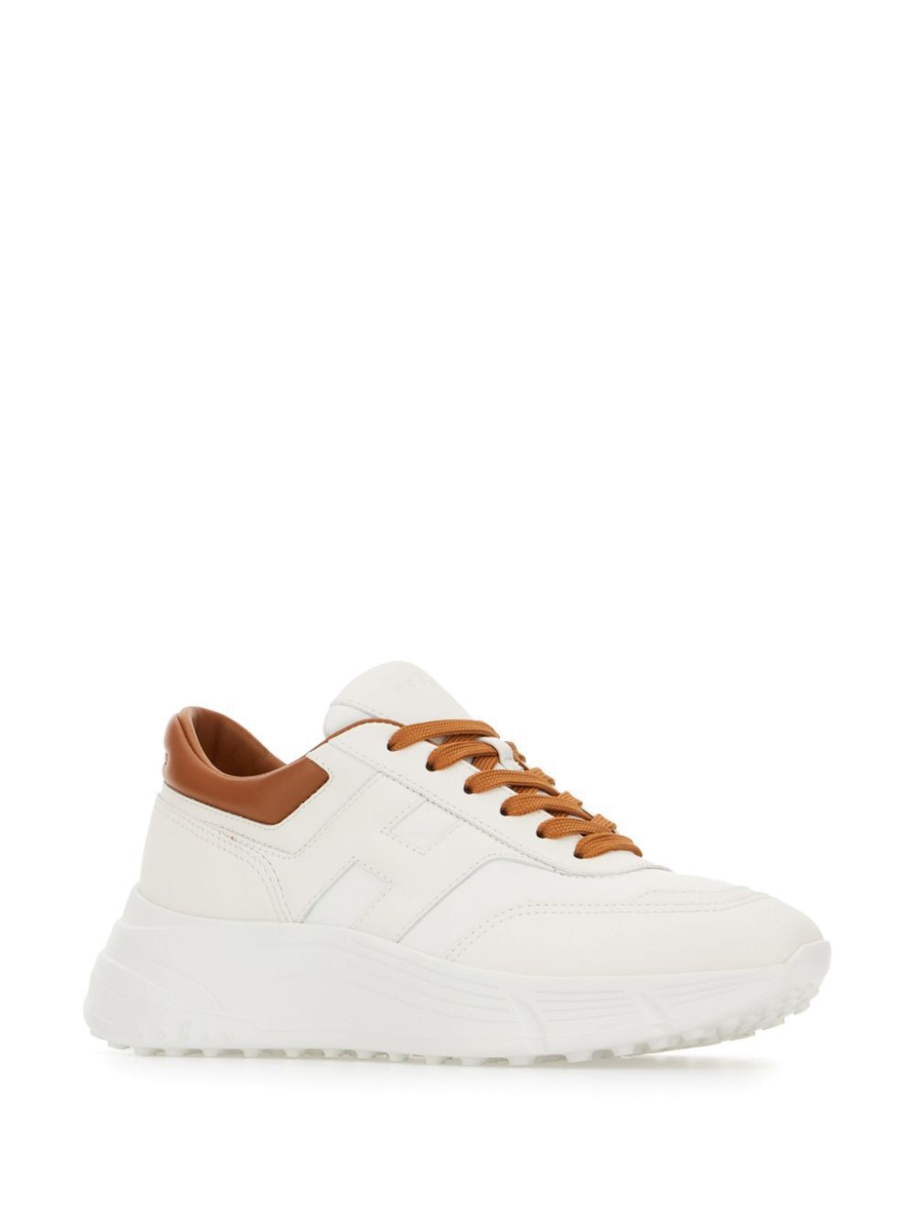 HOGAN Two-Tone Leather Women's Sneakers