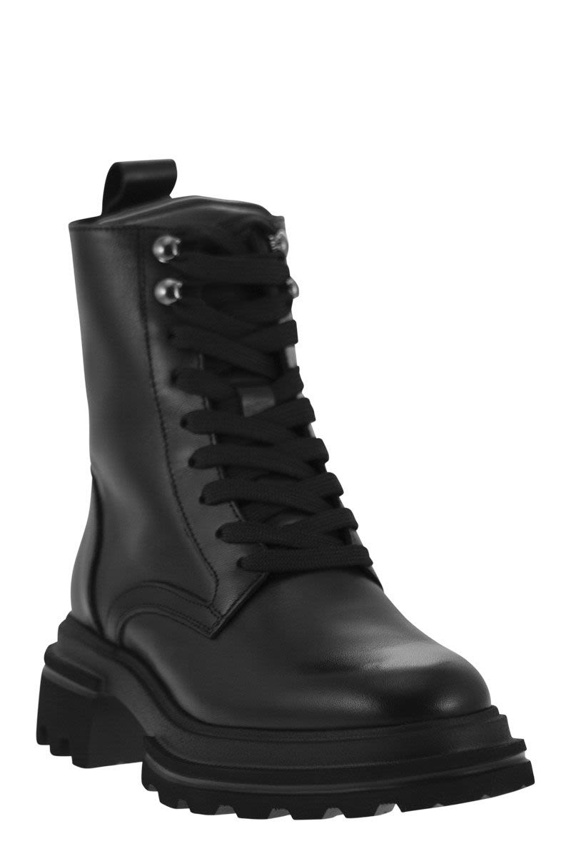 HOGAN Women's Combat Boots