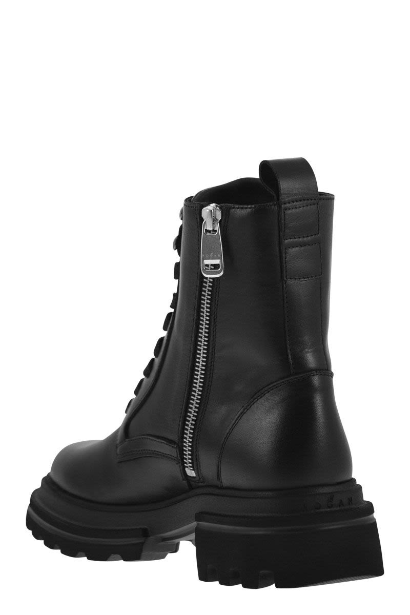 HOGAN Women's Combat Boots